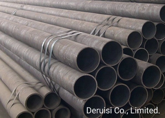 Round Square Rectangular Seamless Carbon Steel Pipe Tube ERW SSAW LSAW Welded ASTM A106/API 5L Gr. B Sch40 Sch80