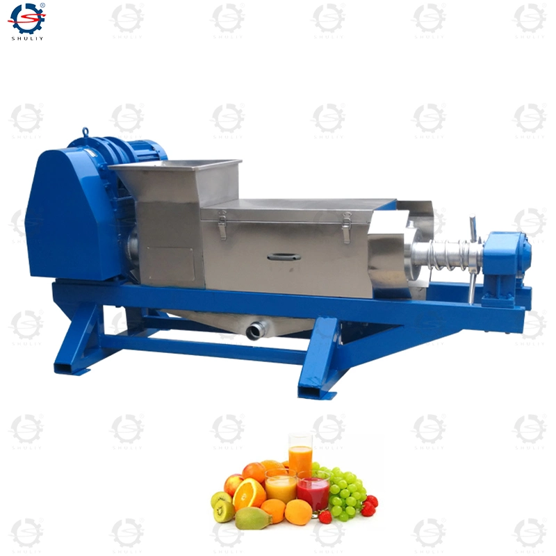 1t/H Double Roller Juicer Making Machine Fruit Screw Extruding Equipment