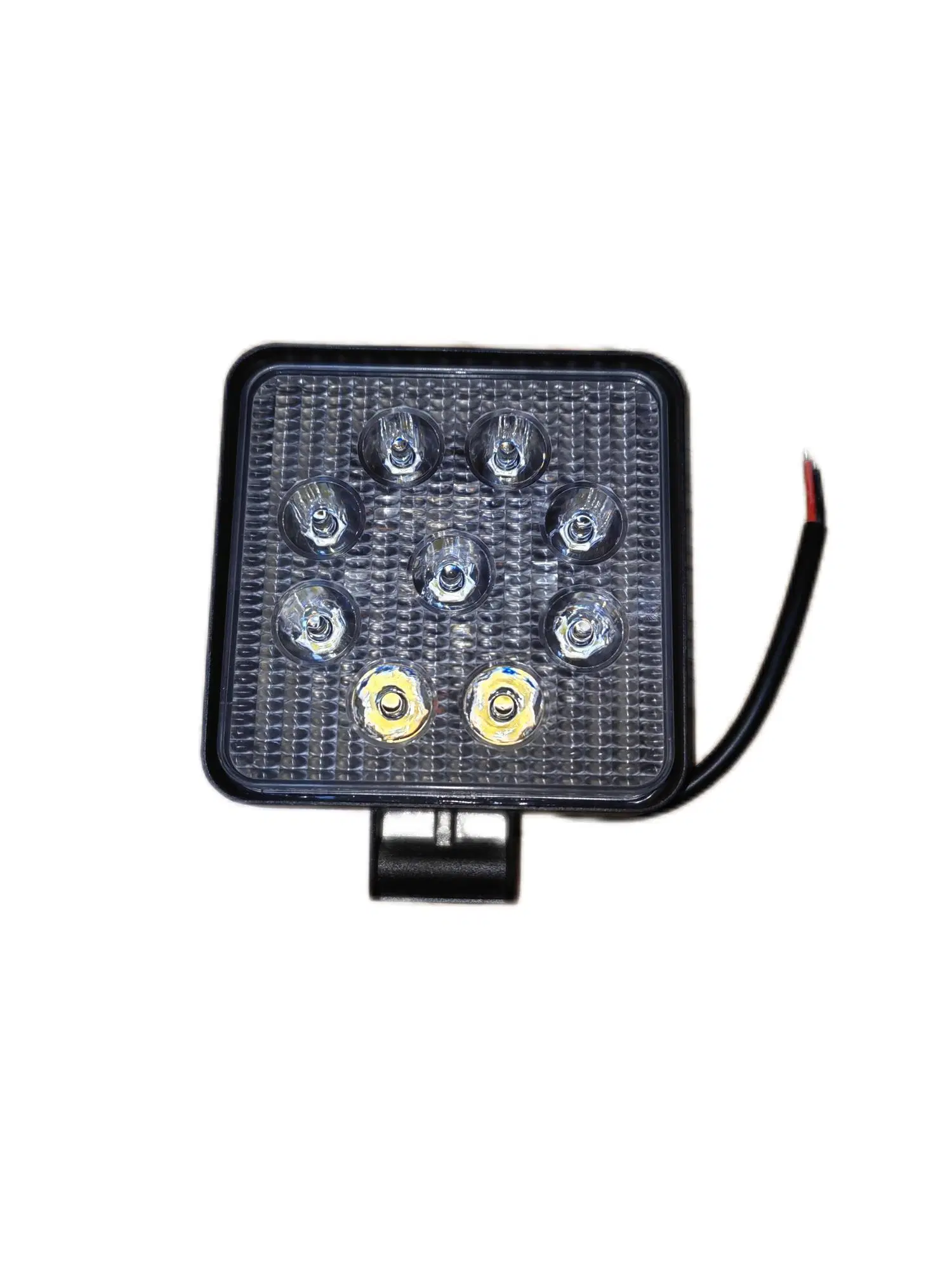 9LED Square Fog Lamp 27W Working Lamp for Construction Vehicles. for Truck