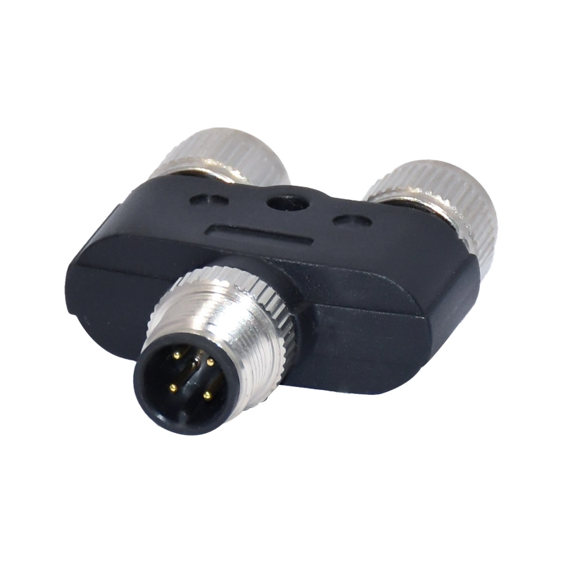 M5 M8 M12 Netzkabel IP67 Wasserdichter Stecker für PVC Klinkenkabel