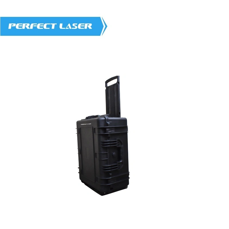 PE-100J 100 Watts Mopa nettoyant laser portable en métal de la machine Enlèvement de la rouille