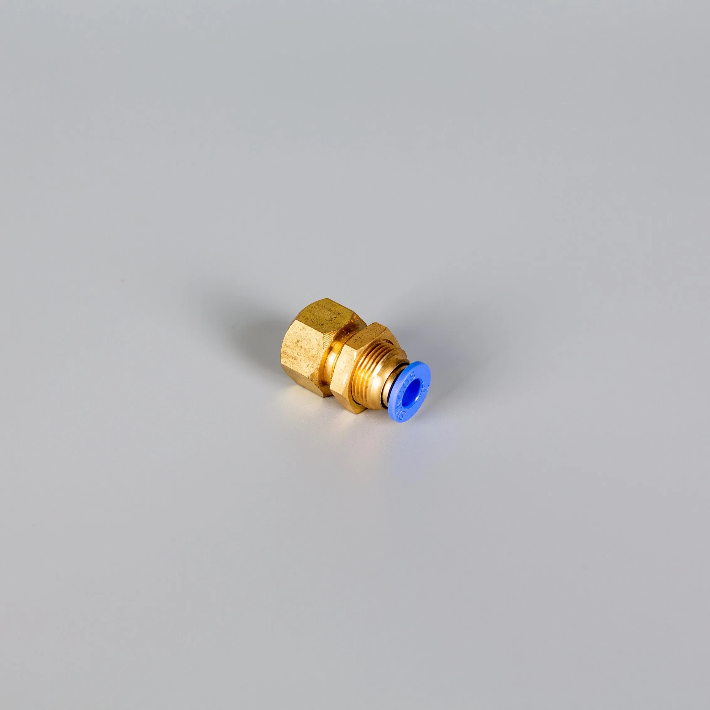 Quick Push in Air Straight Joint Brass Plastic Male Tube Pneumatic Fittings