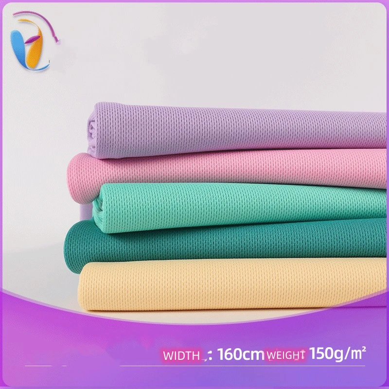 Warp Knitting Fabric Manufacturer Wholesale/Supplier 63-65 Inch 135 GSM Bird Eye Mesh Fabric Use for Garment Uniform, Jacket