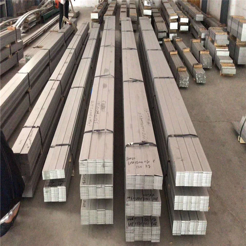 2520 Stainless Steel Flat Steel Acid White Cold Drawn and Hot-Rolled Flat Steel Strip Grounding Lightning Protection Flat Iron for Construction Engineering