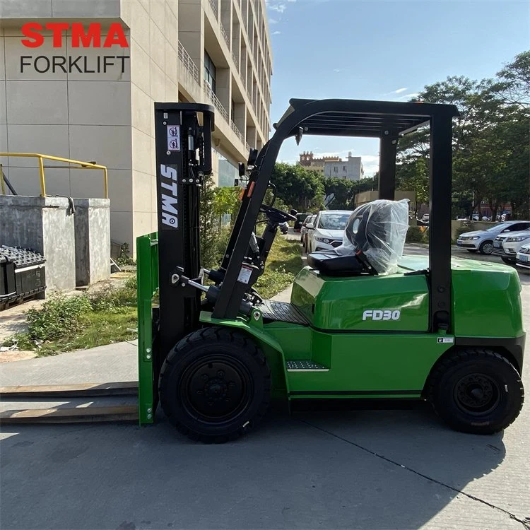 Stma Fork Lift 3ton Prices Montacarga Industrial with 6000mm Triplex Mast