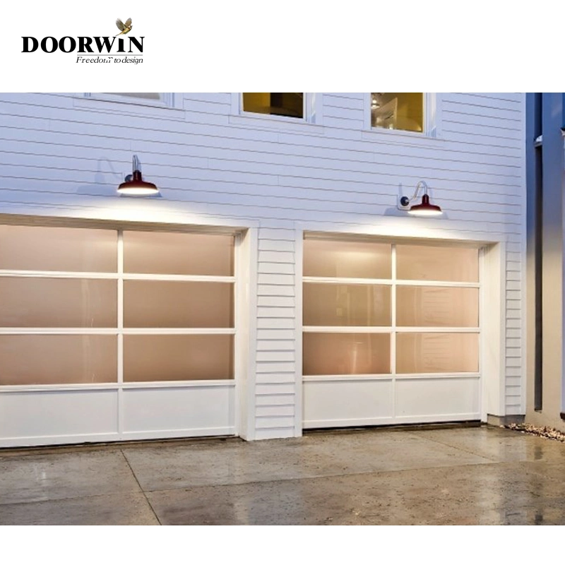 Online Technical Support Excellent Aluminum Profile Doorwin Fire Garage Door