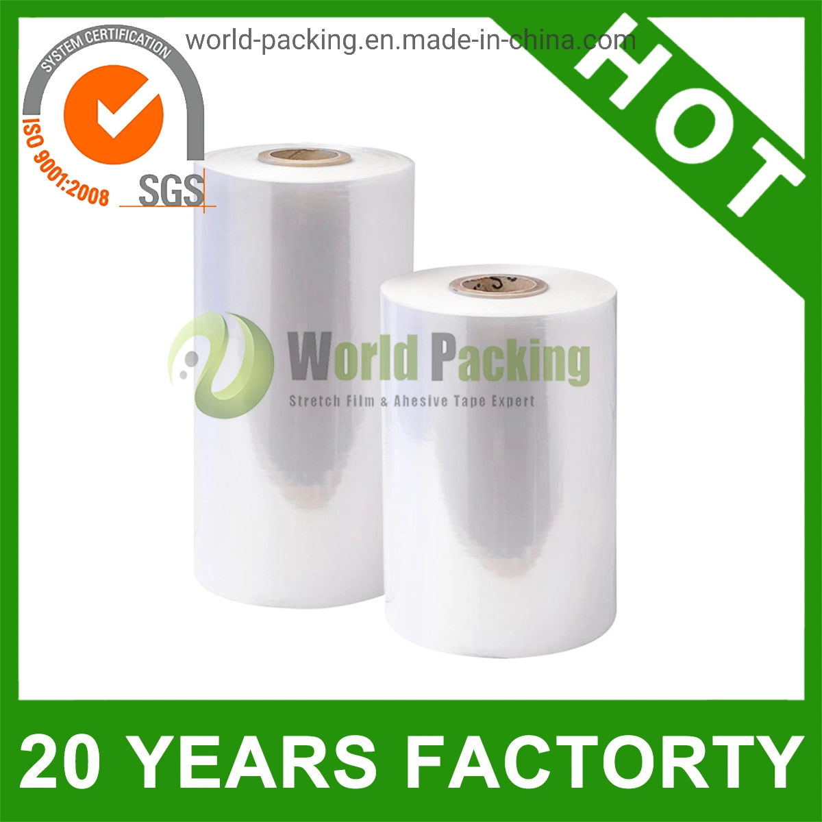 18'' X 19mic High Sealing POF Shrink Film (HY-SF-067)