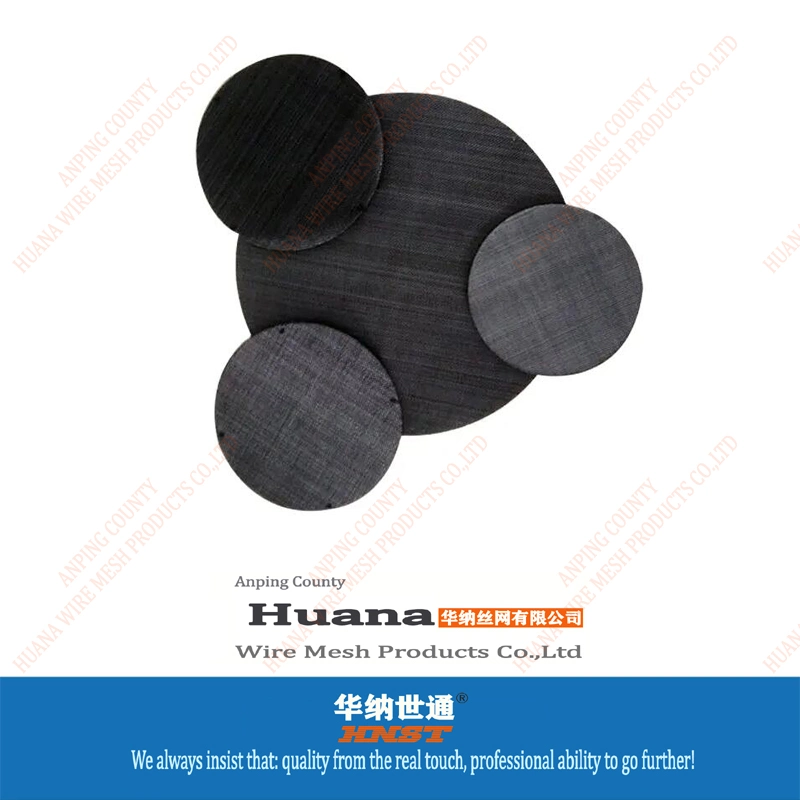 Dutch Weave Iron Carbon Steel Plastic Extruder Screen Mesh Disc