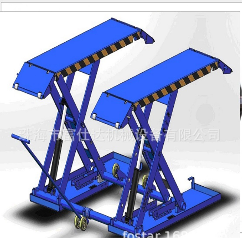 Fostar OEM Sale Price CE Low Small Shear Lift Machine Garage Equipment