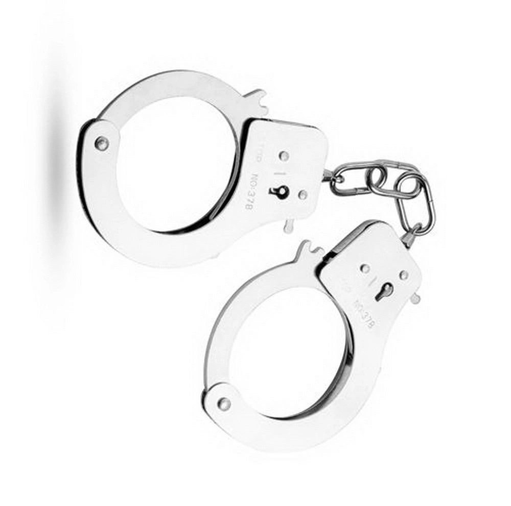 Stainless Metal Handcuffs Bdsm Flirting Toy for Couples Sex Toys for Woman Men Sm Bondage Kit Sex Toy Online%