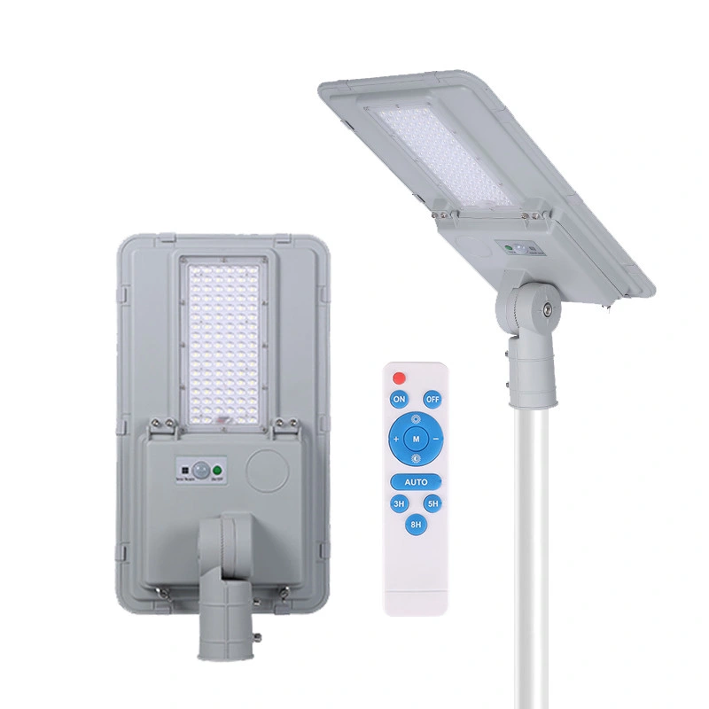 High-Class Super Brightness Large Battery Capacity 100W Solar Panel Street Light with PIR Sensor