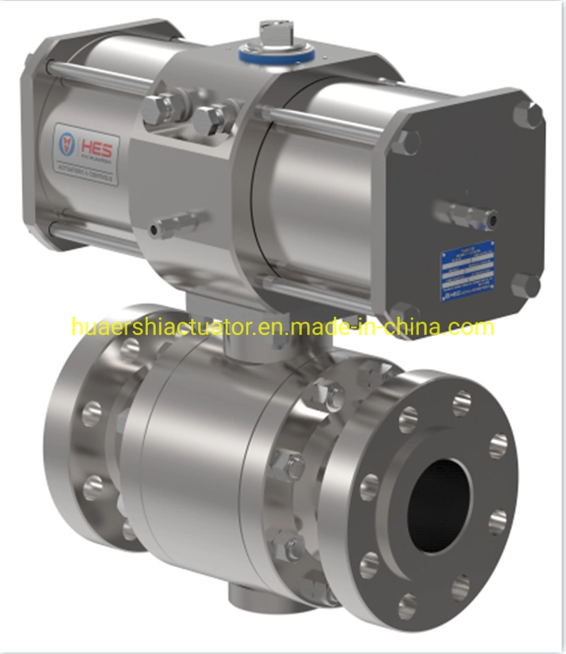 SS304/316 Stainless Steel R&P Pneumatic Actuator Rotary Actuator