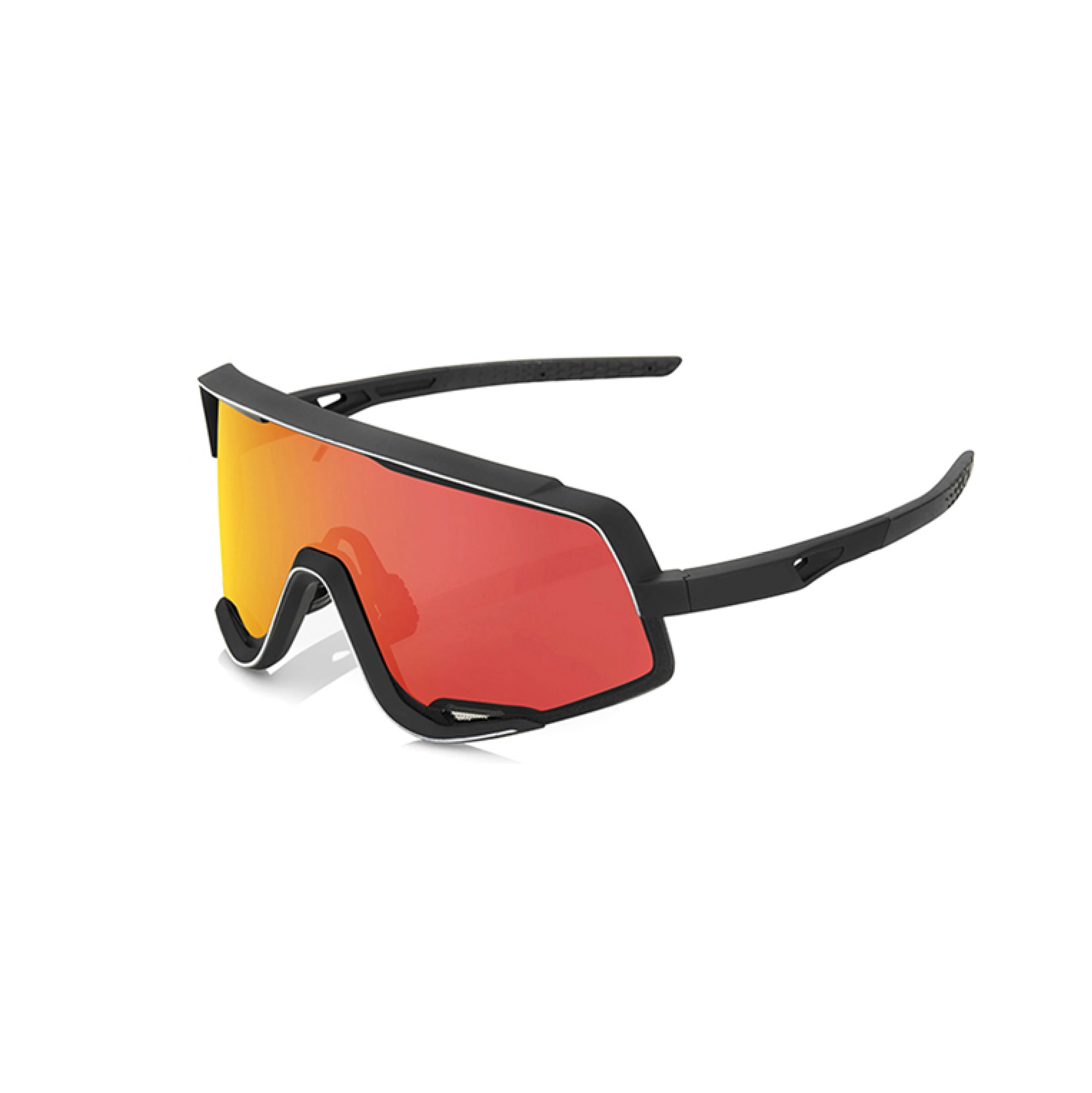 Qualidade elevada Tr90 desportos ao ar livre Fashion Homens Mulheres Óculos de protecção polarizada andar a cavalo grandes óculos da Estrutura