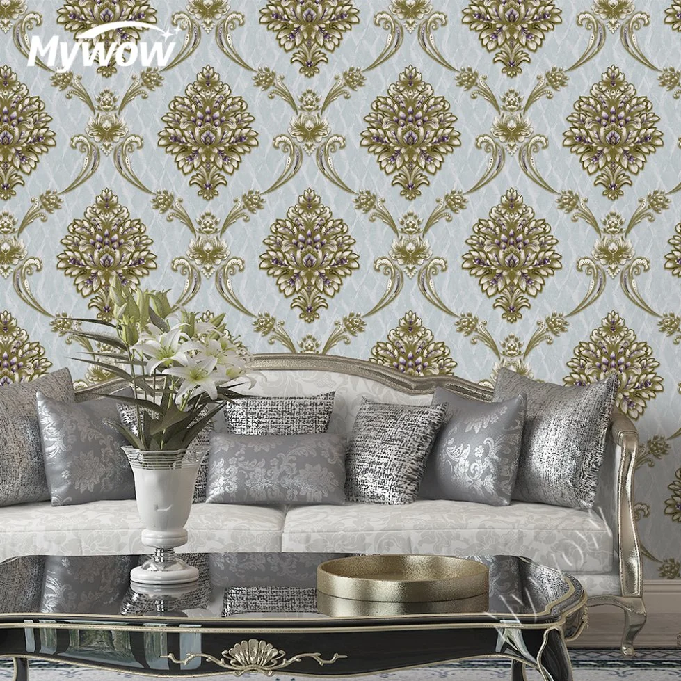 Best Price PVC Wallpaper Elegant Home Decoration Material Commercial Use