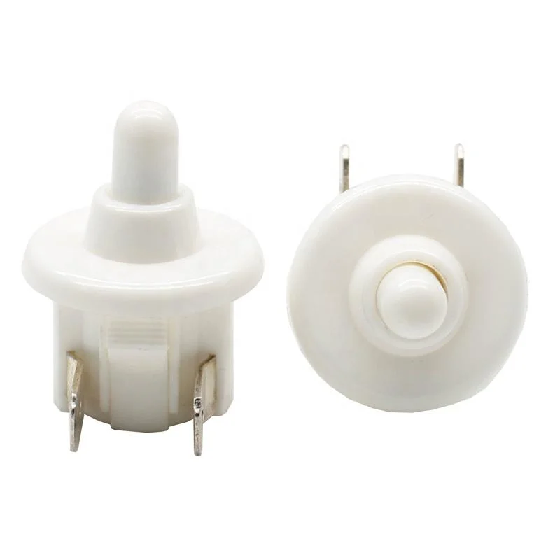 Plastic Normally Open Normally Closed Push Button Switch Door Switch Cabinet Door Switch