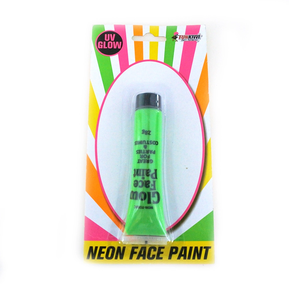 China Art Supplier Fancy Neon Body Face Cream Paint Glow in Dark