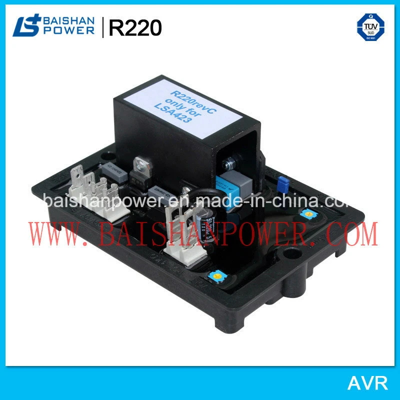 Diesel Generator AVR Replacement R220 R230 R250 R438 R448 R449 R450 R450t Automatic Voltage Regulator, Leroy Somer Lsa423