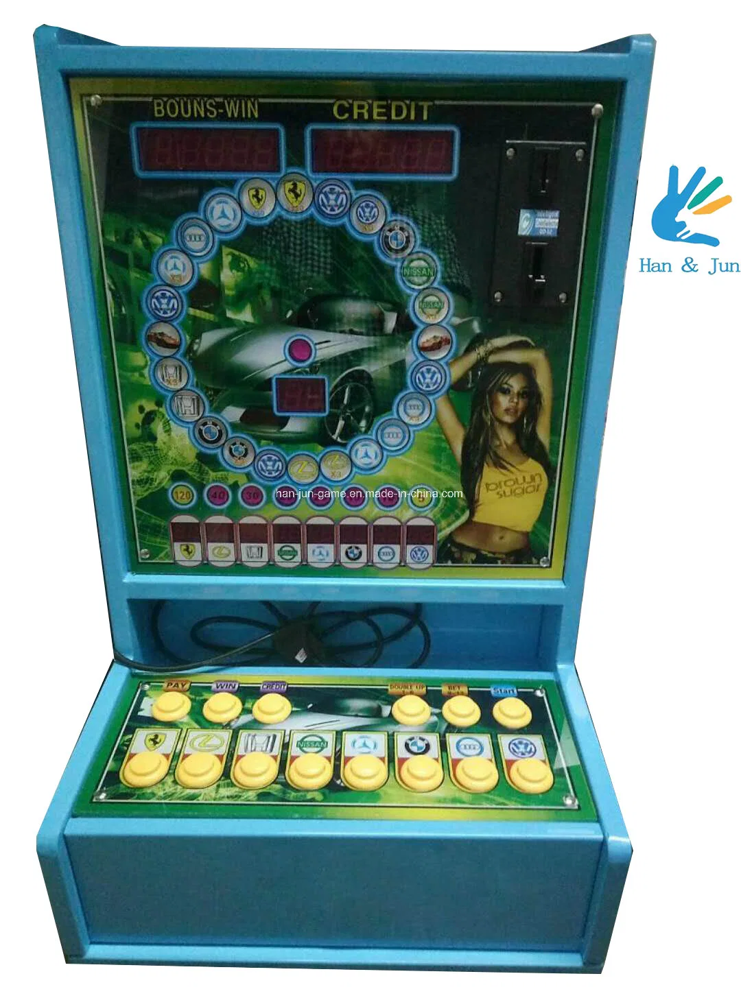 Africa Casino Fruit Gambling Slot Game Machine