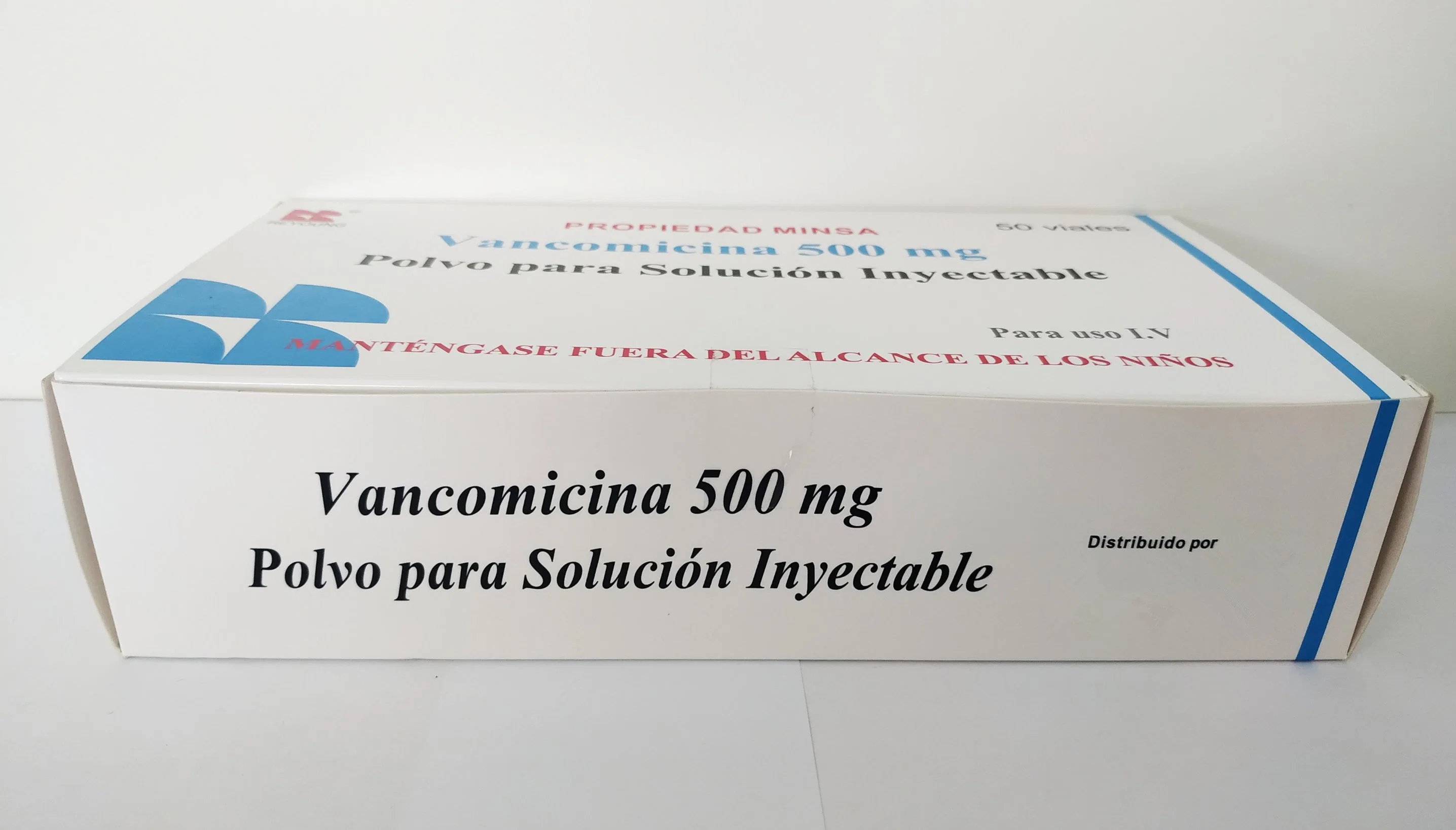 Vancomicina farmacéuticos de alta calidad para la inyección 0.5g con certificado GMP