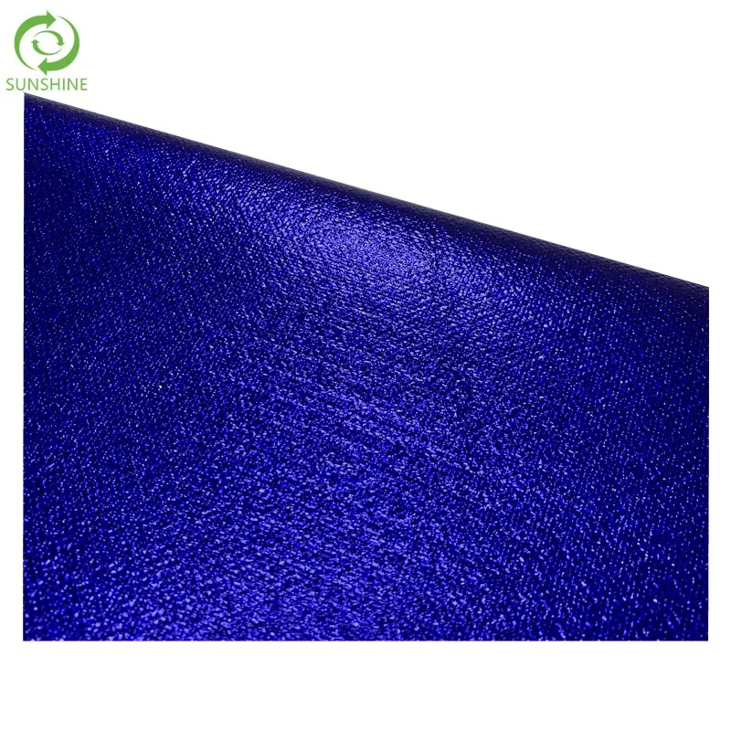 Lamination Nonwoven Fabric PP PE Laminated Fabric Shinning Decorative Cloth