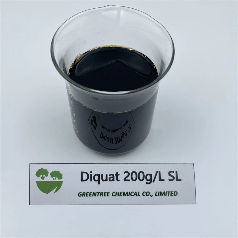 Herbicida líquido para pesticidas Diquat 200 G/L SL no CAS 85-00-7 Diquat Dibromide