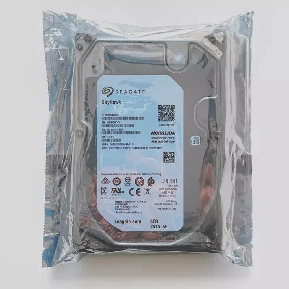 Seagate St8000vx004 Skyhawk Surveillance 8tb SATA 6GB/S 7200rpm 256MB Cache 3.5-Inch Internal Hard Drive