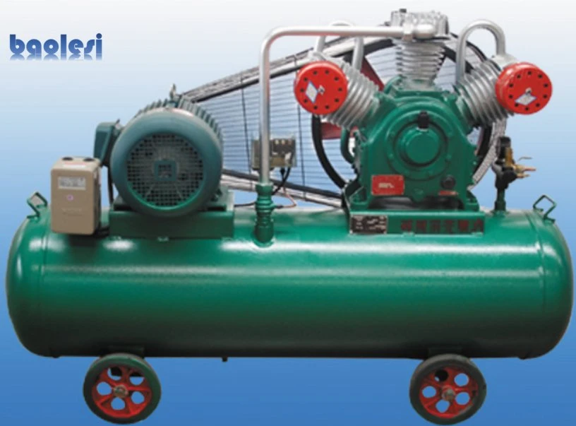 2HP 1.5kw 12.5 Bar Double Piston Air Compressor Two Stage Double Acting Reciprocating Compressor