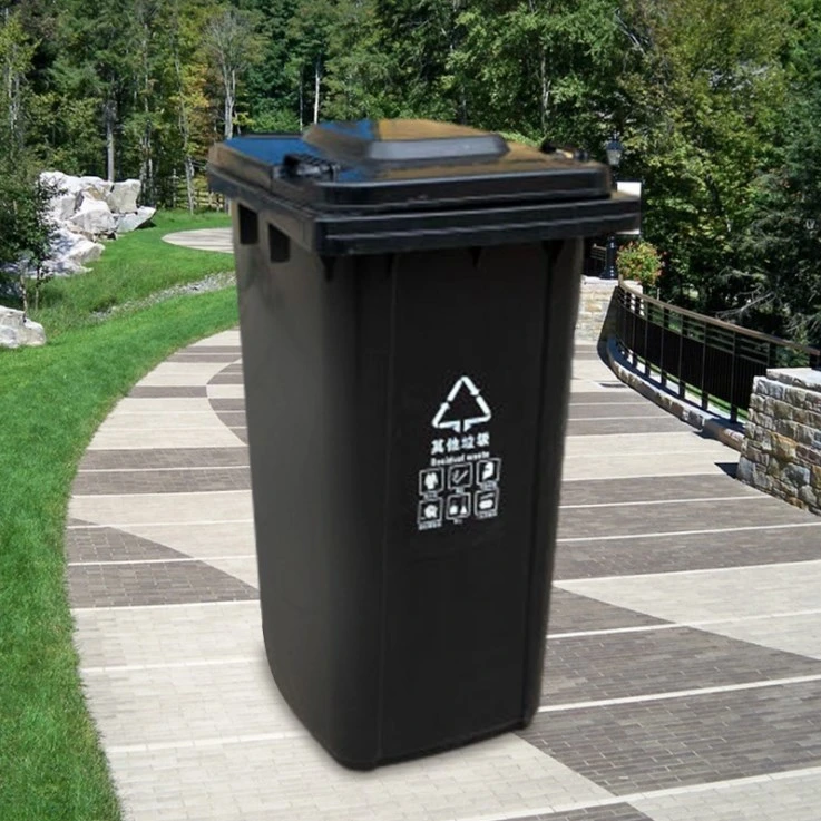 Plastic Wheelie Container 120L/240L/360L/660L/1100L Plastic Mobile Garbage Bin, Garbage Can, 240 Liter Waste Bin in China