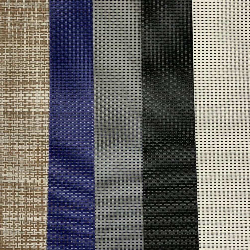 PVC Coated Polyester Mesh Fabric for Beach Chair