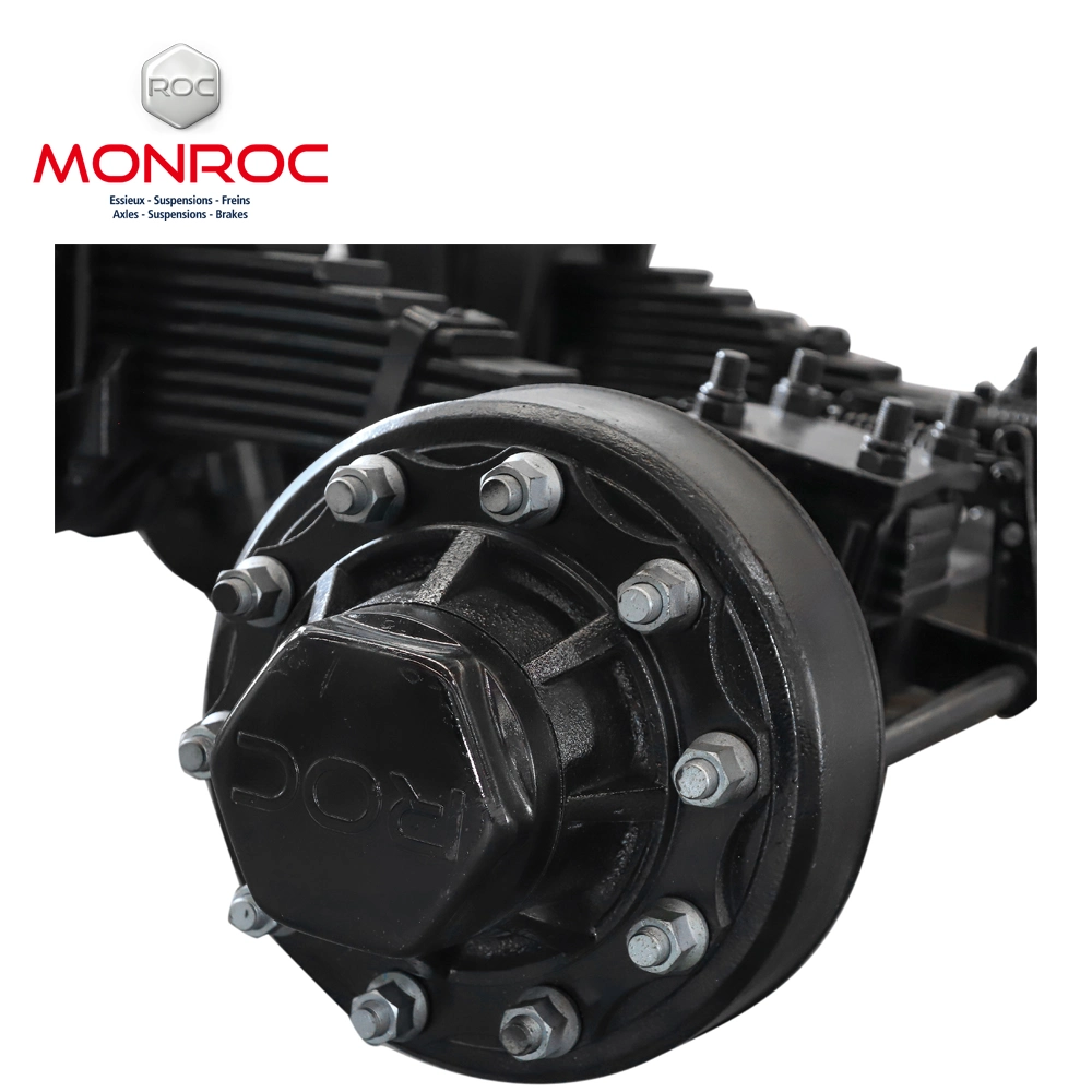 Monroc Roc rotor de disco de cubo de freno mecánico de 10" para remolque de barco Eje de mangueta de cubo de remolque de jaula