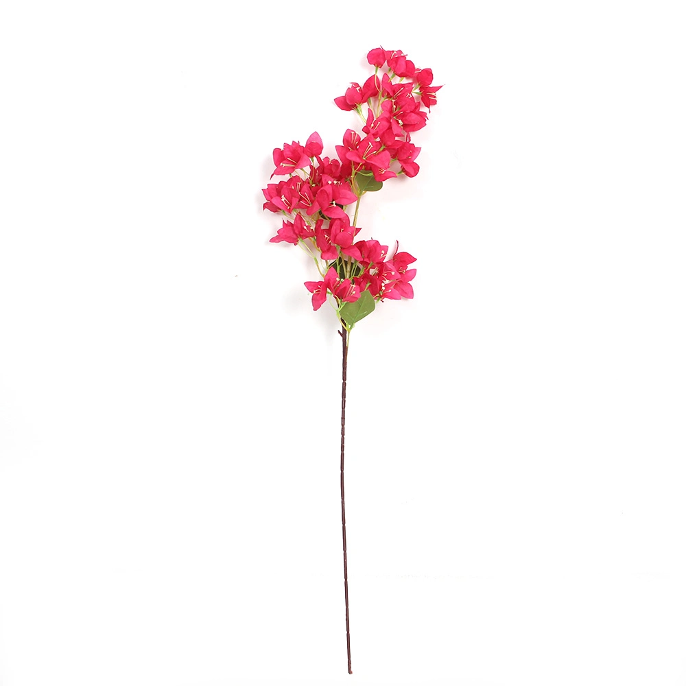 96cm Rose Pink Bougainvillea Artificial Flowers Chinese Style Artificial Flowers Decorative Beautiful Color Silk Bougainvillea