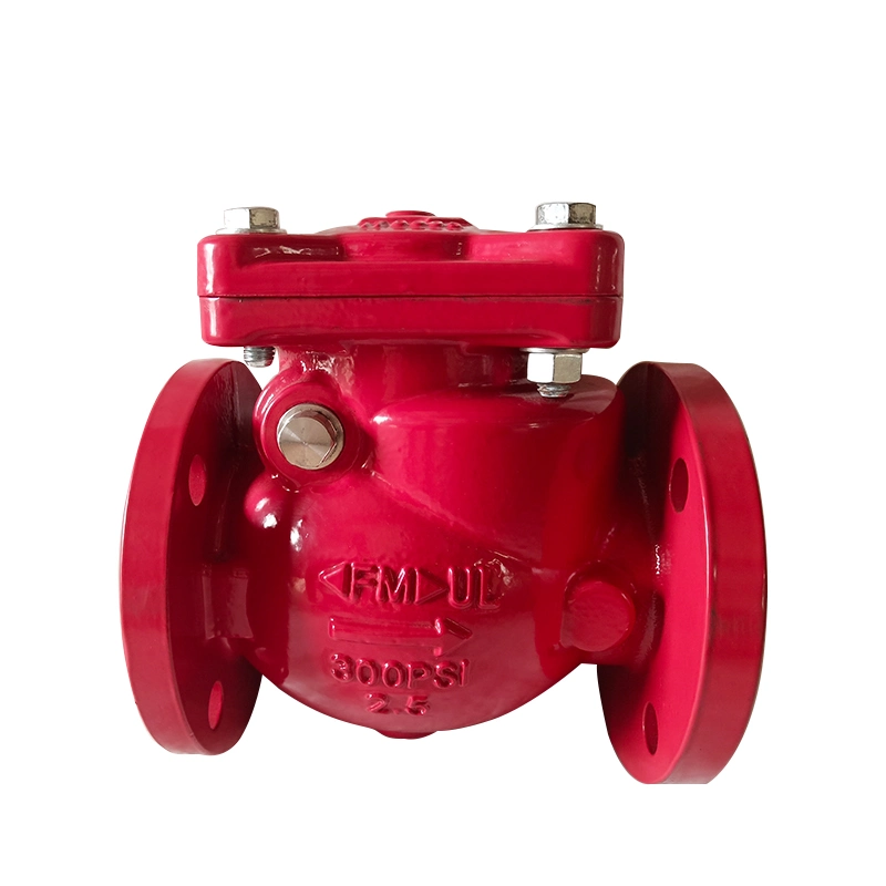 300psi Swing Check Valve Flange Type FM UL Approved Fire Protection Equipment