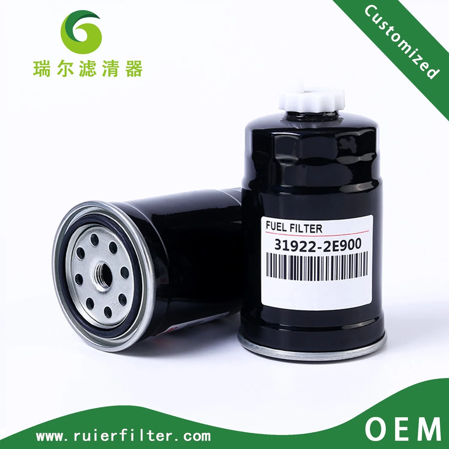 Genuine 31922-2e900 31945-45700 Replacement Fuel Filter with Drain Valve for Hyundai KIA