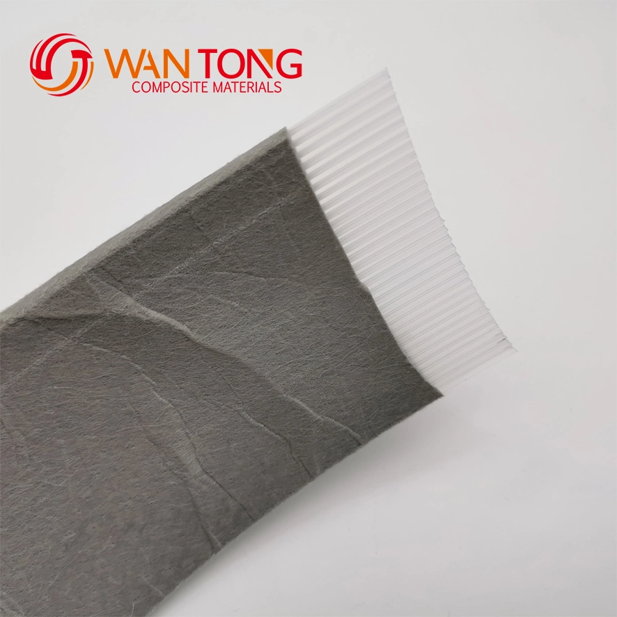 ISO Prefabricated Vertical Drain Composite Geotextiles Wick Drain