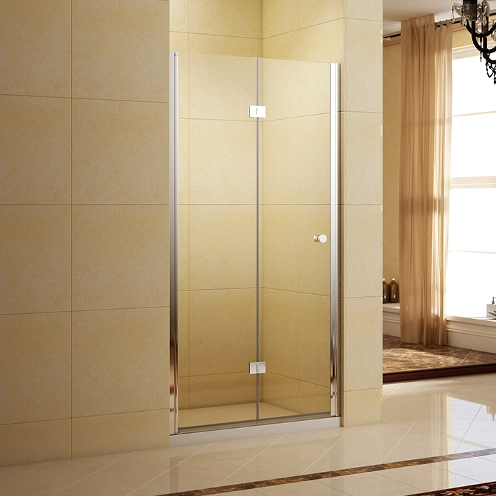 Auto-Rising Swing Shower Door with 5/6mm Tempered Glass (L21122)