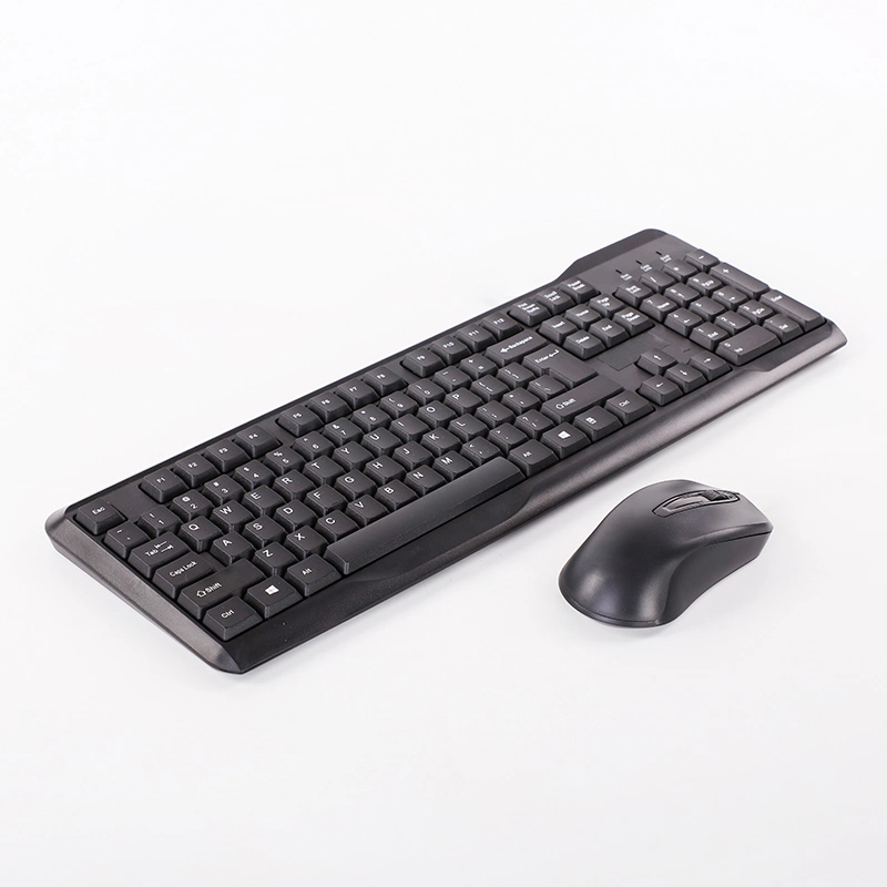 Portable USB Plug Quiet Computer Office Home Keyboard and Mouse Set