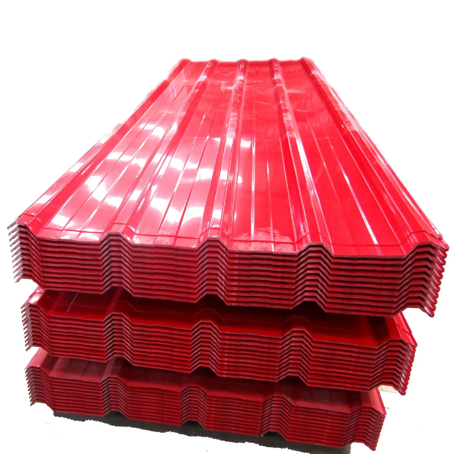 PVC Roof Tile Zinc Aluzinc Galvanized Galvalume Gi Gl Roofing Iron Sheet PPGI PPGL Color Roof Sheet