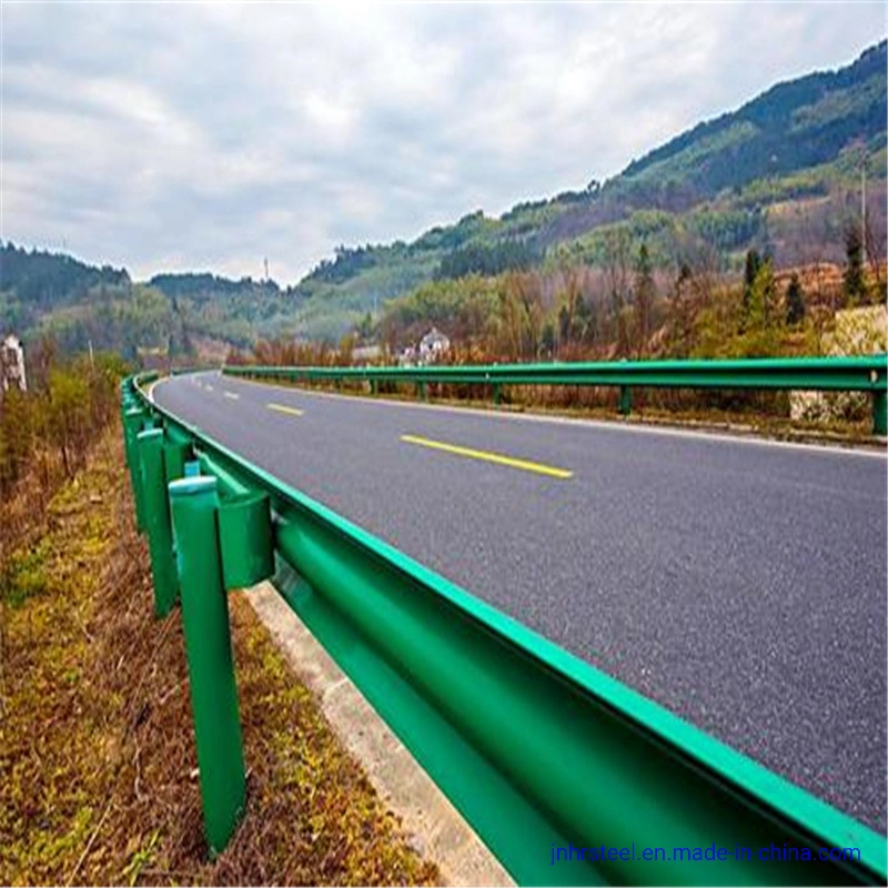 Standard Highway Road Traffic Safe Galvanized Flex W Beam Guardrail for Sale