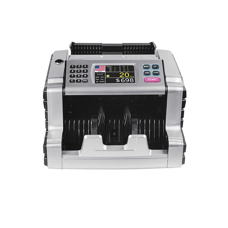 Al-6210t High Performance Banknote Money Counter Bill Counter Machine Money Counter Portable