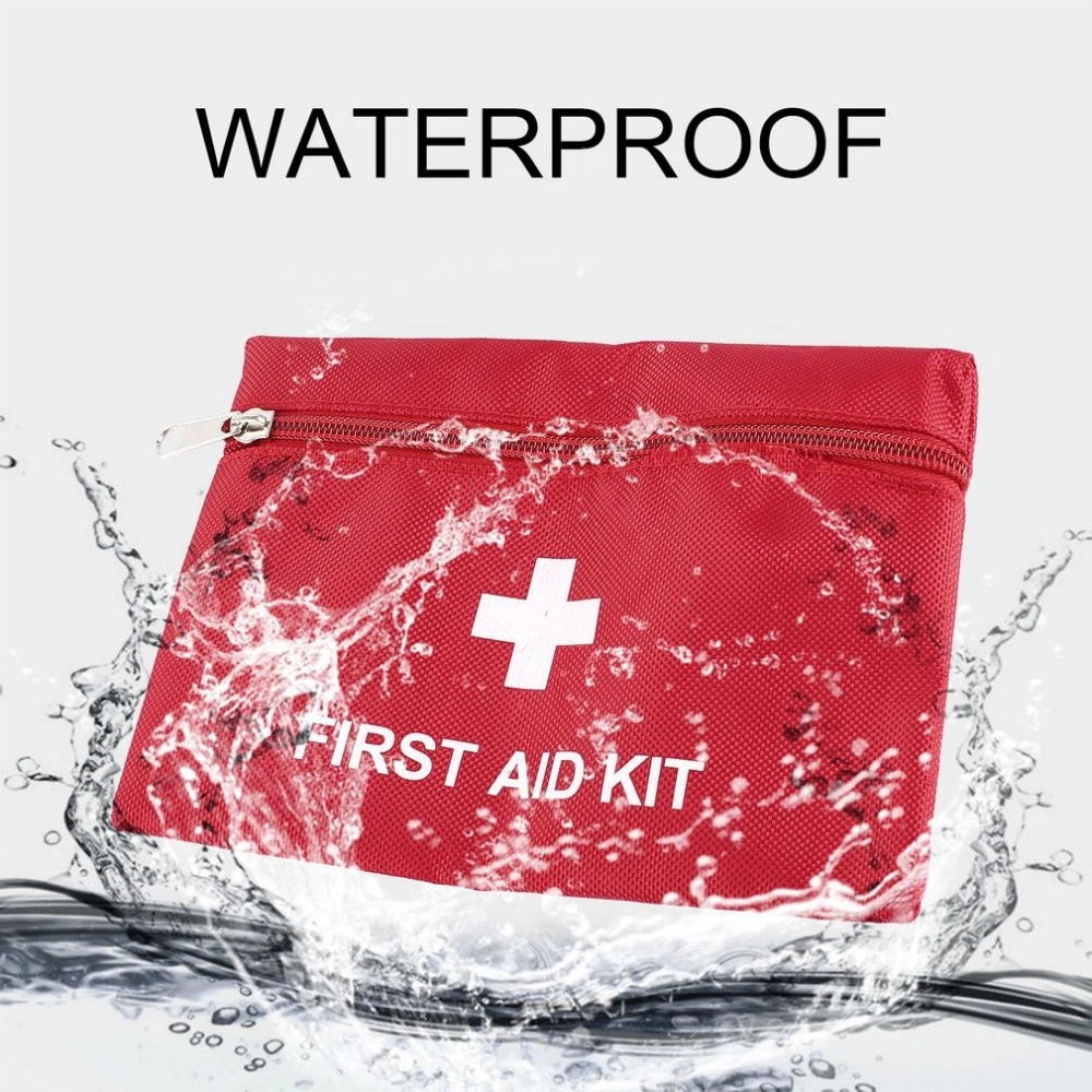 CE FDA Approved Mini Size Red Color First Aid Kit