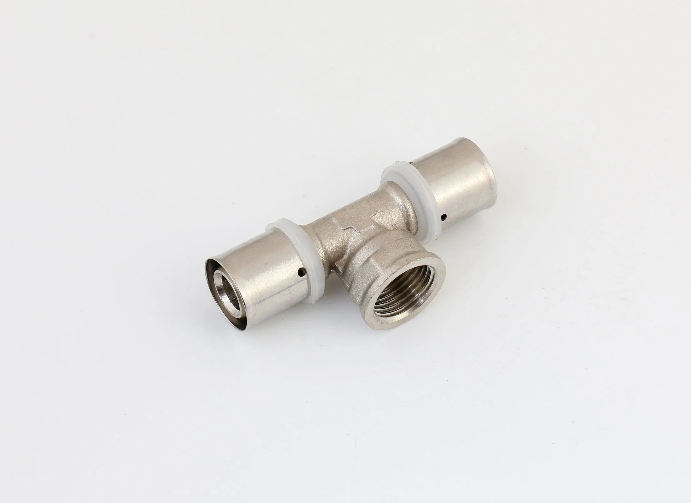 16 Brass Press Fitting Multilayer Pex Fittings for Floor Heating-Straight Female Connector