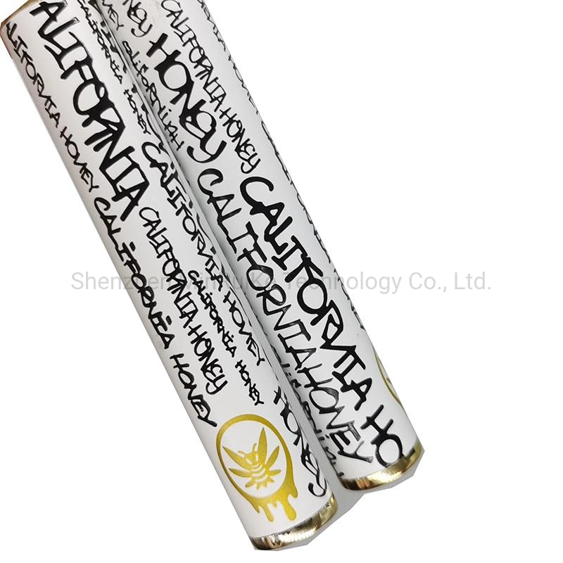 La miel de California Los cartuchos de Vape atomizadores boquilla 1ml de 0.8ml de cobre de 510 cartuchos de hilo de oro carros Vapes E cigarrillos Vape