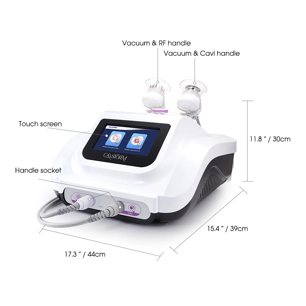 Wholesale/Supplier Strong Energy Vacuum RF 40K Cavitation 3.0 Body Slimming Machine with Red LED