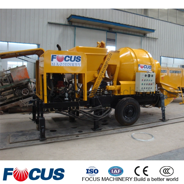 Mobile Concrete Mixer Truck with Pump Mini