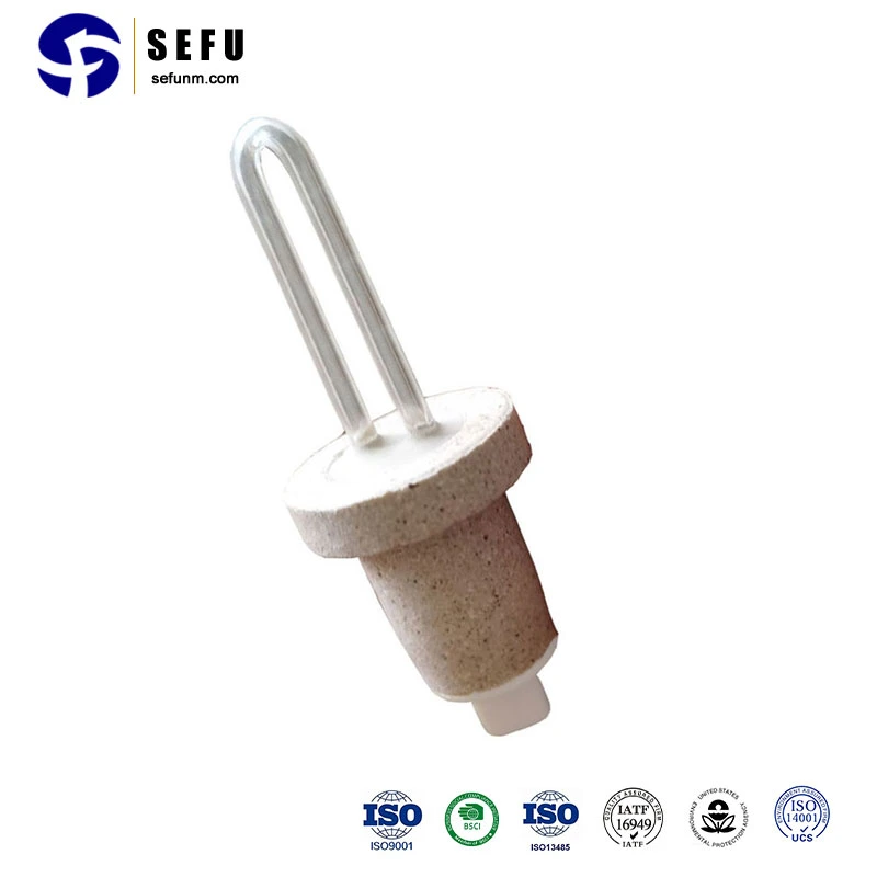 Sefu China Expendable Thermocouple Tip Manufacturing Fast Thermocouple Immersion Thermocouple Probes with Connection Head