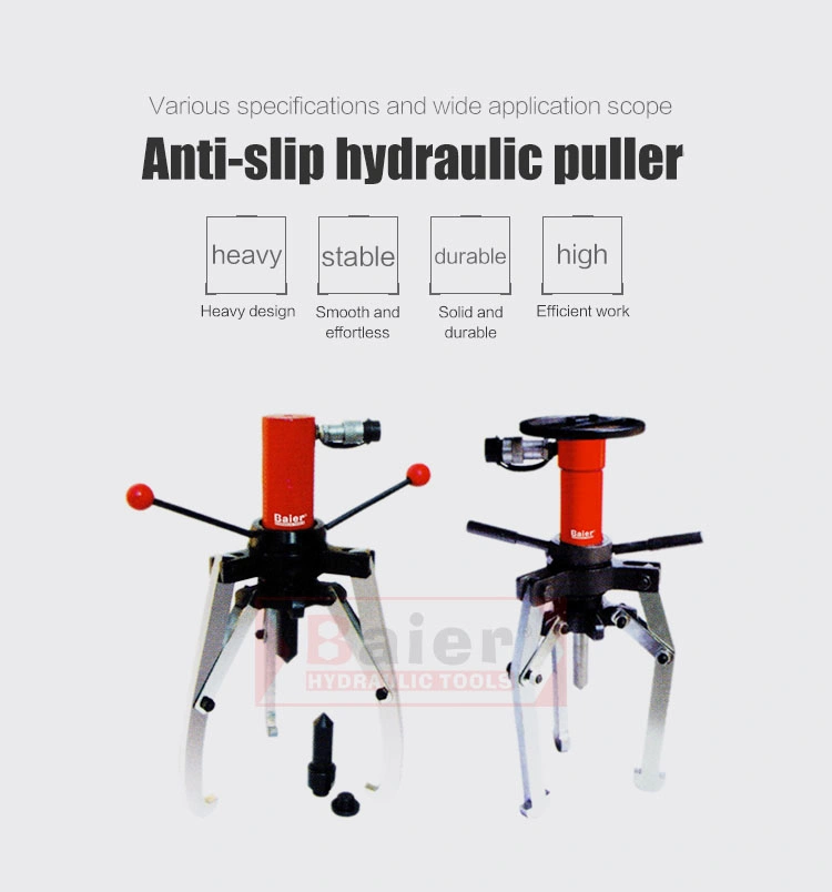 50 Ton Anti-Skid Hydraulic Bearing Gear Puller Selft-Locking Hydraulic Puller