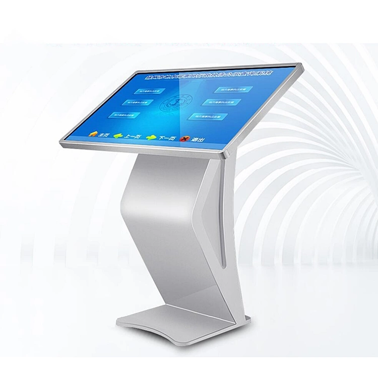 وصول جديد 55 بوصة Digital Signage Kiosk حامل كمبيوتر شخصي Touch الشاشة