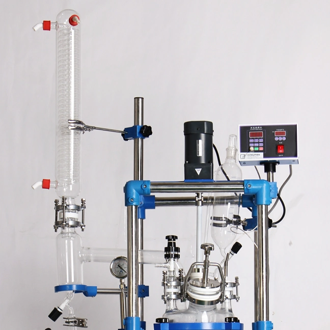 Laboratory Chemical Jacket Glass Reactor with CE & ISO Approved