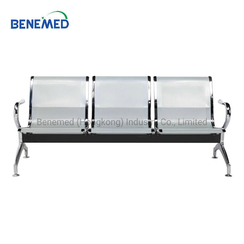 Medical Bench Metal Reception Waiting Room Chairs for Hospital Use