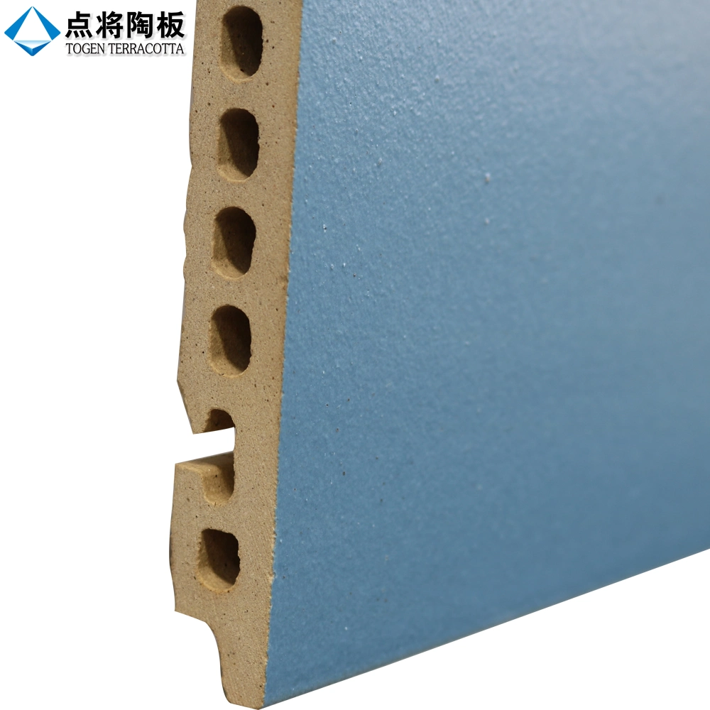 18mm Natural Surface Clay Panel Terracotta Wall Facade